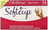 Instead Softcups 12 Hour Feminine Protection,14 Count (Pack of 3) by EvoFem