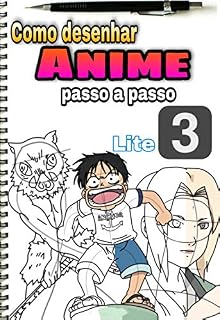 Livro Como desenhar anime passo a passo: Personagens de mangá Shonen (Como desenhar anime e manga passo a passo / versão leve Livro 3)