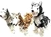 3 Marionette Husky Dog Puppets - 12