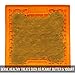 Hyper Pet LickiMat Slow Feeder Dog Mat for Food and Treats (Fun Alternative to Slow Feeder Dog Bowls -- Boredom Buster and Calming Companion for Dogs and Cats,) Orange