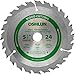 Oshlun SBW-055024 5-1/2-Inch 24 Tooth ATB General Purpose and Trimming Saw Blade with 5/8-Inch Arbor (1/2-Inch and 10mm Bushings) primary