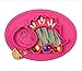 Qshare Toddler Plate, Baby Plate for Babies Toddlers and Kids, Portable BPA-Free FDA Approved Strong Suction Plates for Toddlers, Dishwasher and Microwave Safe Silicone Placemat 11x8x1 inch