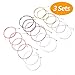 Senkary 3 Sets of 6 Acoustic Guitar Strings Replacement Steel Strings for Kids Children Beginner Acoustic Guitar (1 Gold Set, 1 Brass Set and 1 Multicolors Set)