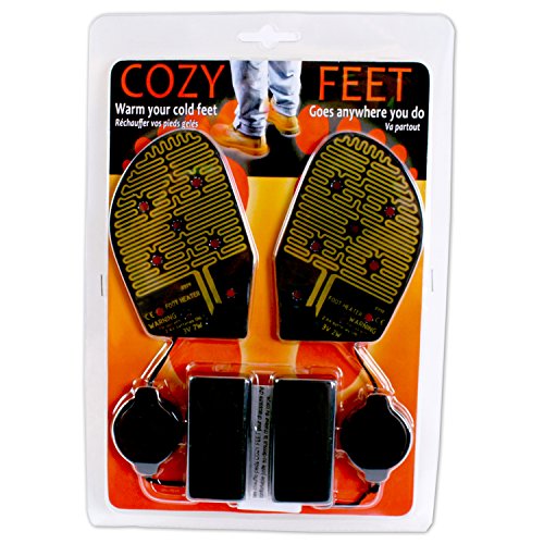 Cozy Products CF Cozy Feet AA Battery-Powered Reusable Shoe Inserts