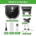 Dibea D960 Robot Vacuum Cleaner, Smart Self-Charging Robot with Precise Edge Cleaning Technology for Pet Hair Thin Carpets