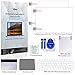 homy Compatible Screen Protector [2-Pack] for MacBook 12 inch Keyboard Cover Ultra-Thin TPU + Track Pad Cover. Made of Premium Korean Materials. (Clear Screen Protector for A1534)