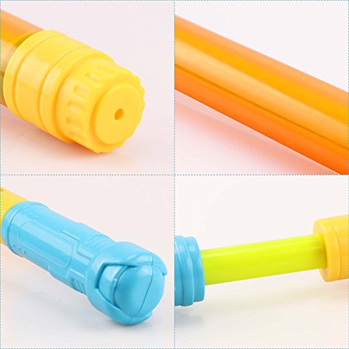 12 Pack Water Blaster Soaker Gun Super Long Ranged Pump Action Water Gun Summer Swimming Pool Toys Beach Sand Water Fight Game for Kids - Thumbnail 3