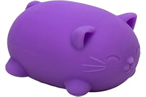 Schylling NeeDoh Cool Cats - Sensory Squeeze Toy - Color May Vary - Ages 3 to Adult (Pack of 1)