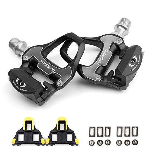 SUPOW Ultralight PD-R97 Bike Pedals Bicycle Platform Pedals SPD-SL System Carbon Professional Cycling Bike Road Pedals