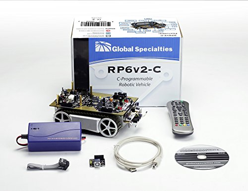 Global Specialties RP6V2-C Autonomous Mobile Robot System