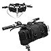 BraveHawk OUTDOORS Bike Handlebar Bag, 900D Nylon Oxford Multi-purpose Waist Bag Water Resistant Bicycle Cycling Pack (Black)