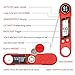 Meat Thermometer, Tker Digital Instant Read Cooking Food Thermometer with Calibration  LCD Backlight Screen and Voice Broadcast for Kitchen BBQ Grill