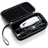 Hard CASE for Andis T-Outliner Trimmer. - Includes Mesh Pocket for Accessories. By Caseling