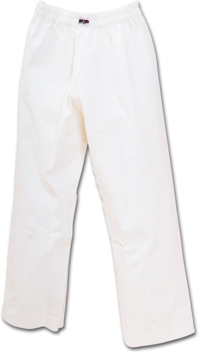 Macho 7oz Student Karate Gi Pants White/Size 0000 Martial Arts Bottoms