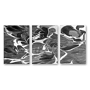 Ink Water Spreading Painting Artwork for Home Framed...