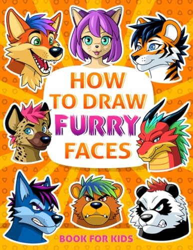 Furries Furever: Draw and Color Anthro Characters in a Variety of