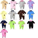 Buster Brown Boys Girls Velour Sleep N Play Sleeper Coverall (Baby)