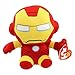 Ty Marvel Beanie Baby Iron Man 6 Inches Regular Plush (free gift with purchase)