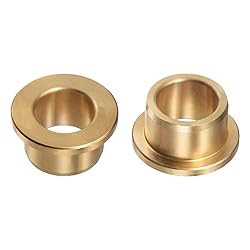 HARFINGTON 2pcs Flange Bearing Sleeve 16mm Bore