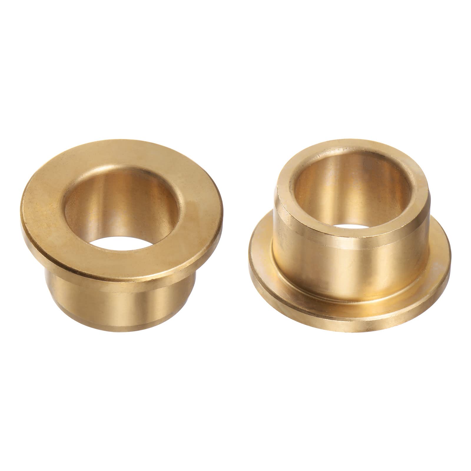 HARFINGTON 2pcs Flange Bearing Sleeve 16mm Bore