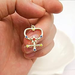 MYANAIL Nine Planets Pendant Necklace Sailor Moon