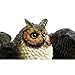 Michael Carr Designs 80052 Great Horned Owl with Spread Wings Outdoor Statue