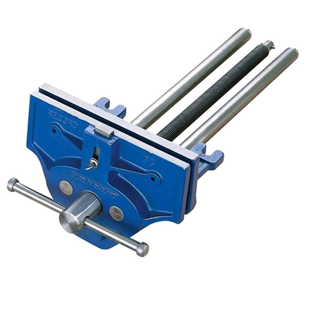 Irwin Record 52pd Plain Screw Woodworking Vice 7in With Front Dog