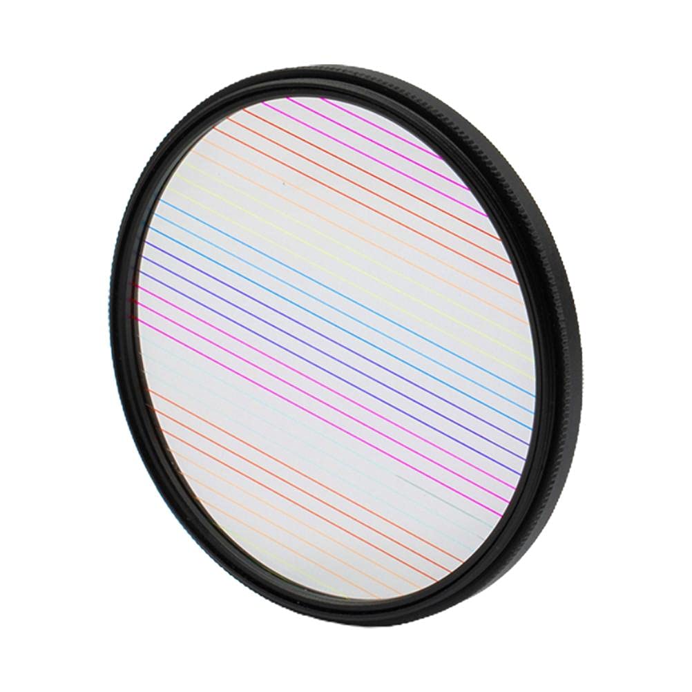 Wawogic Rainbow Blue Streak Filter Flare Camera Lens Kaleidoscope Glass Prism Photography Props, Camera Filter Accessories, Slr Photography Accessories