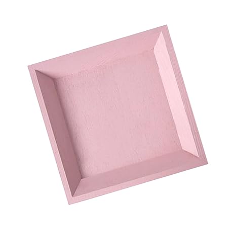 Blu Quadrato Grande Fenteer Vassoio In Legno Decorativo Per