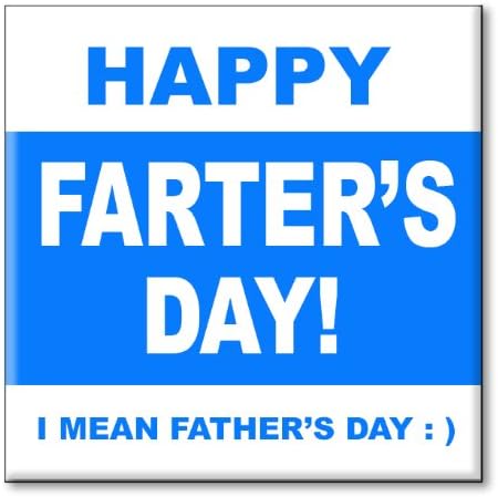 Amazon Com Happy Father S Day Refrigerator Magnet Funny Farts Novelty Gag Gift For Dad Kitchen Dining