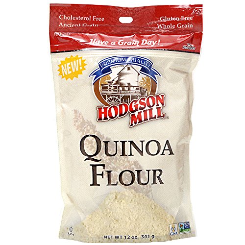 Hodgson Mill Gluten Free Quinoa Flour, 12 Ounce (Pack of 6) Wholesome Baking and Cooking Ingredients for Home Cooks and Whole Grains