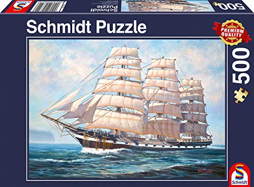 Schmidt Spiele Puzzle 58311 Segel gehisst, Puzzle, 500 Teile
