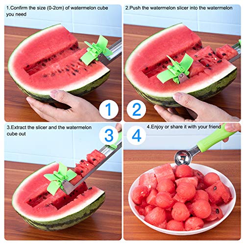 1 GARUNK+Stainless+Watermelon+Windmill+Vegetable