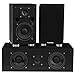 Fluance Elite Series Surround Sound Home Theater 5.1 Channel Speaker System Including Three-Way Floorstanding, Center Channel, Rear Surround Speakers and a DB10 Subwoofer – Black Ash (SX51BR)thumb 3