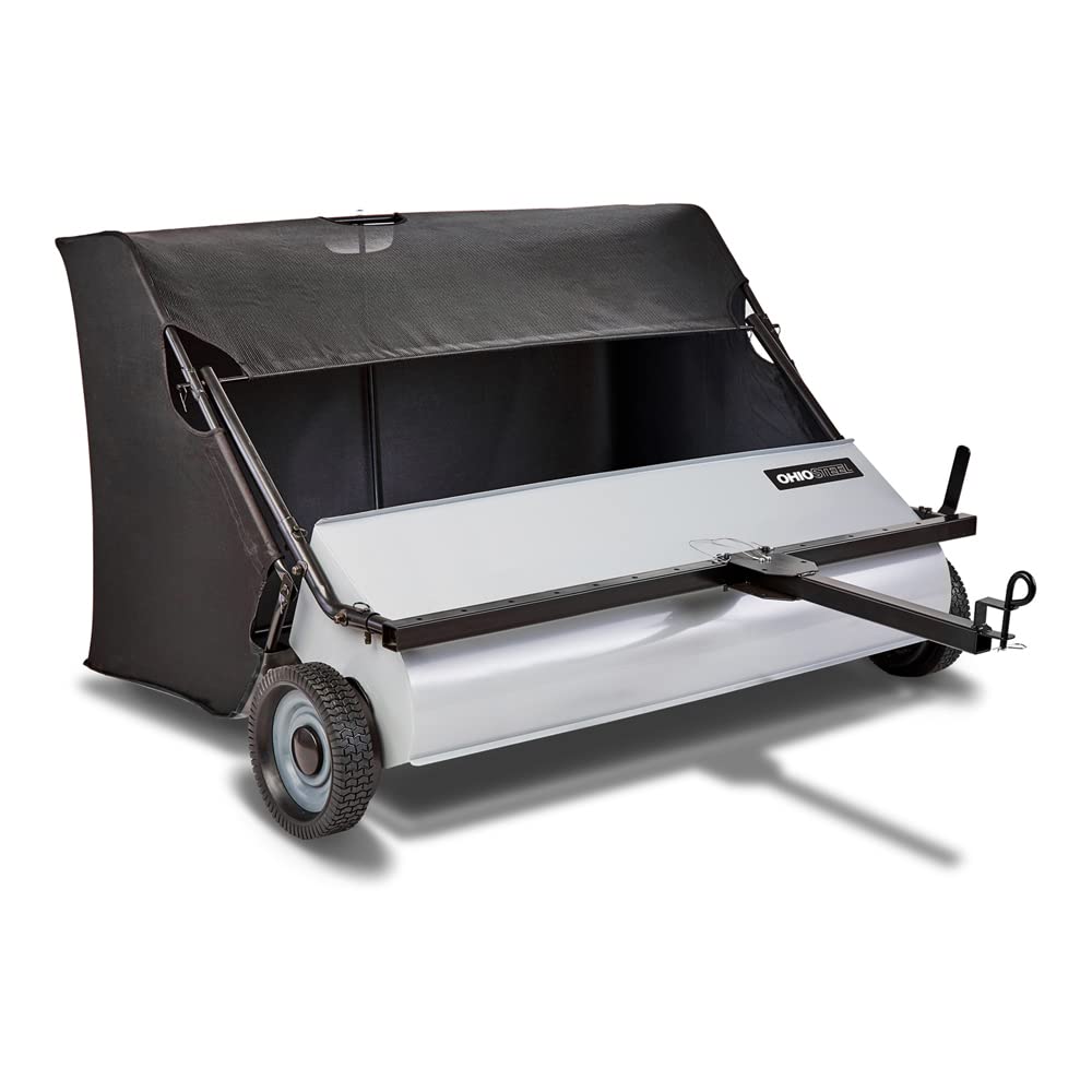 Photo 1 of Ohio Steel 4222V2 Lawn Sweeper, 22 cu.ft, Gray