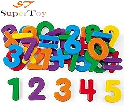 SuperToy Magnetic Numbers Early Education Mathematical Learning Toy (1234 Number)