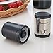 Wine Gifts Stainless Steel Wine Vacuum Stopper, Wine Saving Vacuum and Wine Bottle Stopper with Date Marker, to Remove Air and Vacuum Seal Opened Wine Bottle, to Preserve 7-10 Days by Ainovate