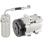 For Ford F-150 2002 2003 AC Compressor w/A/C Drier - BuyAutoParts 60-86379R2 NEW