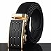 Leather Belts for Men,Charminer Leather Automatic Buckle Belts