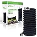 My Garden Provisions Expandable Garden Hose: Flexible, No Kink Expanding Hose with Brass Connector, Lightweight and Portable - Water Nozzle Included