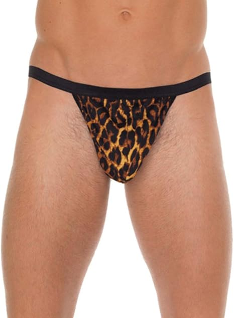 string leopard pour homme