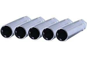 DPAccessories 6-Spline Tool Socket Adapter for Large Duplex Spline Lug Nuts (13/16" & 7/8" Hex) - Bulk Pack of 5 - DST23-2122Z/005