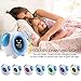 BestXiuyi, Children Sleep Training Alarm 7 Changing Colors Teach Kids Time to Wake Up, Rechargeable Night Light Clock with 2400mAh Battery Charging USB (Blue)