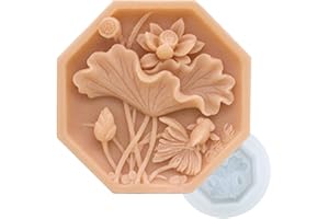 GRAINRAIN Flower Silicone Mold Silicone Soap Bar Mold DIY Craft Molds Handmade Soap Mold (14361)