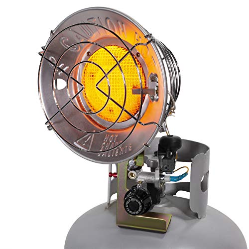 XtremepowerUS 96960 Tank Top Heater Propane Heater 15000 BTU Variable