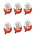 6 PACK - Kinder Joy, Treat and Toy, Sweet Cream Topped with Cocoa Wafer Bites, Surprise Toy Inside, 0.7 oz (20g)