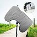 YCCTEAM U-shaped High Density Space Memory Cotton Toilet Bathroom Carpet Floor Mats (15.7 x 23.6 Inch ,Grey)