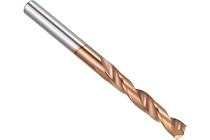 PATIKIL 4.1mm Drill Bit, Carbide Twist Jobber Bits Straight Shank 130° for Drilling Hard Metal Alloy Steel Stainless Steel Ti