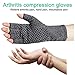 JIUFENTIAN Arthritis Compression Gloves for Women and Men-Arthritis Gloves for Women for Pain, Hand Swelling, Rheumatoid, Tendonitis, and Computer Typing (1 Pair) (S)