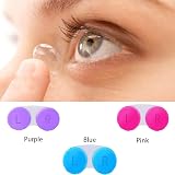 LeFeirr 6 Packs Contact Lens Cases Left/Right Caps Home Travel Outdoor view 6